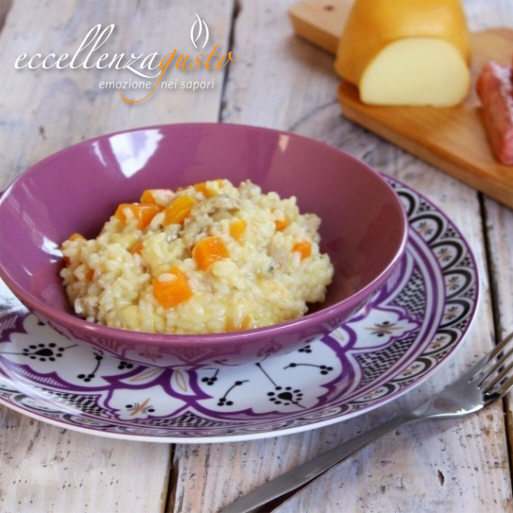 risotto zucca e salsiccia eccellenzagusto
